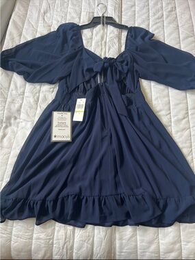 Macy's  Bow-Front Dress size 17